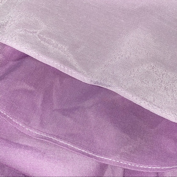 L'Academie by Revolve Blouse Cold Shoulder Purple - Picture 5 of 8